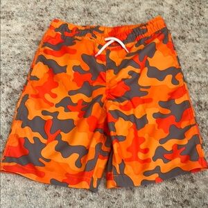 Orange Camouflage Swim ShortsNWOT